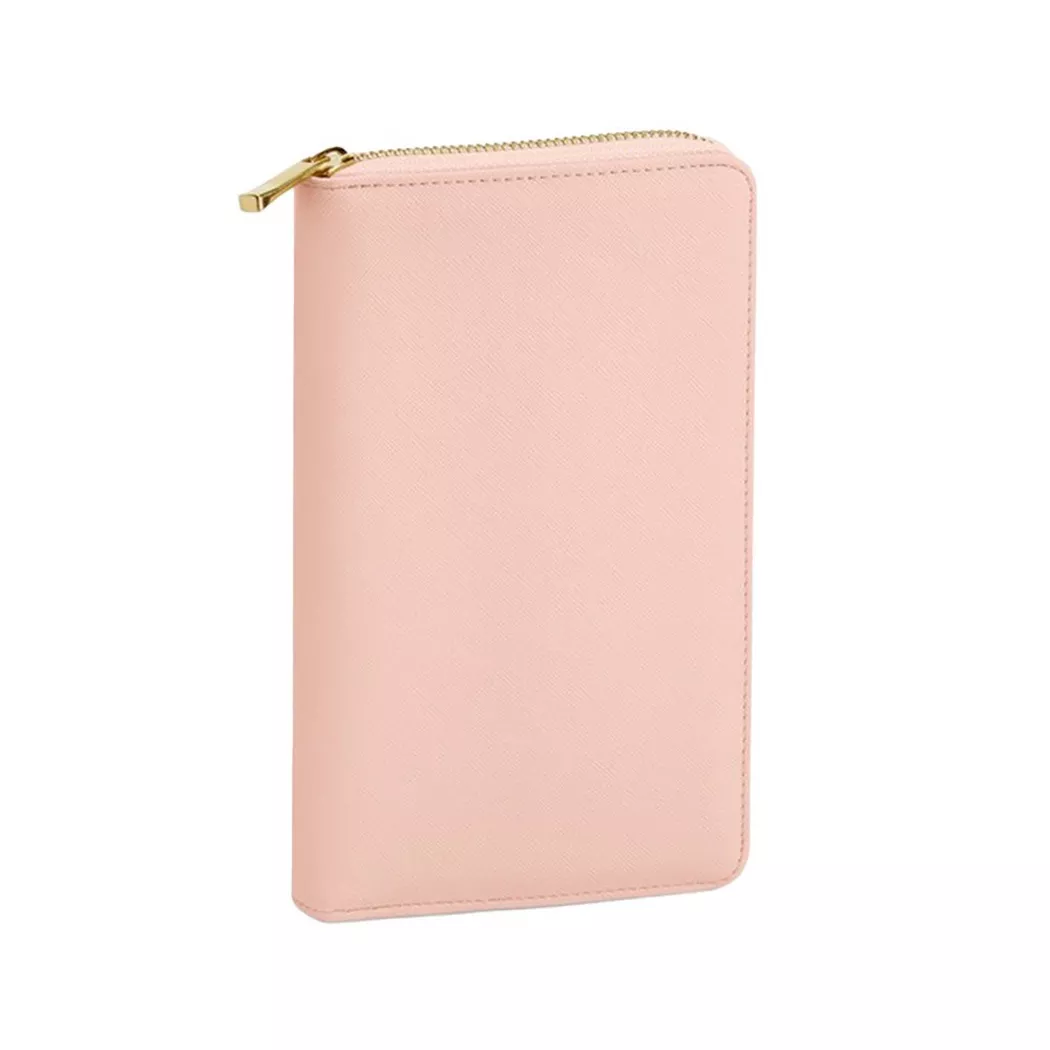 Bagbase Travel Jewellery Case in Soft Pink