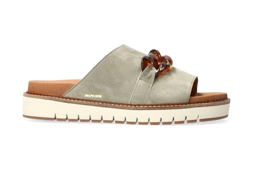 Image of Beverley - Wildleder Sandale Damen Grün 42