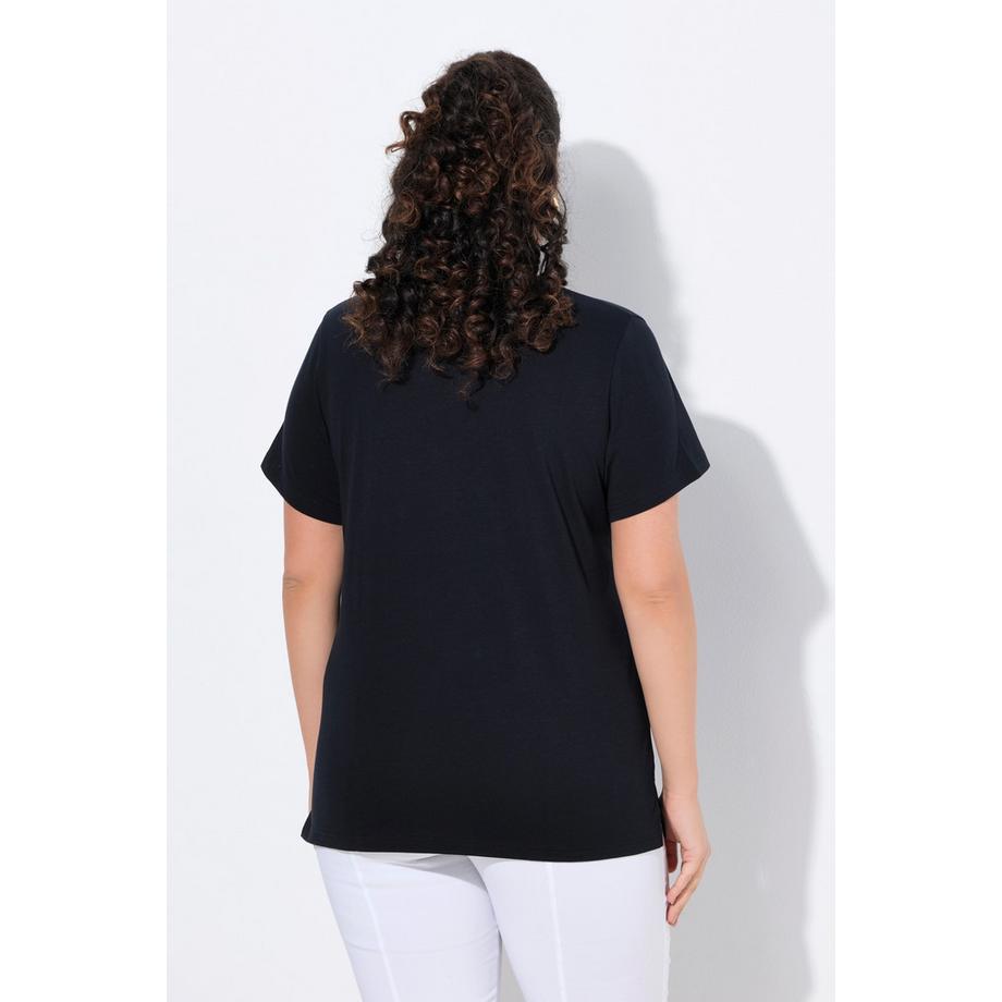Ulla Popken Scampi Classic Girocollo Mezze Maniche T-Shirt  