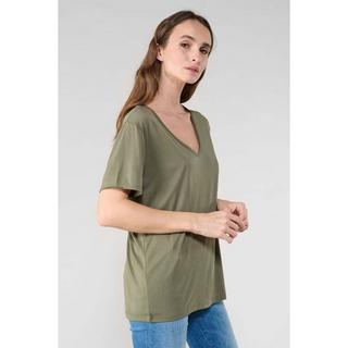 le temps des cerises Parodia T-Shirt Scollo a V  