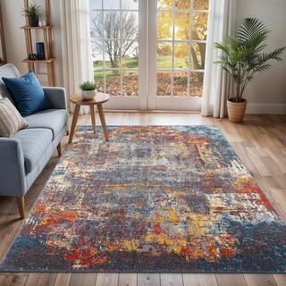 LIVABLISS NOA Tapis Abstrait Moderne  