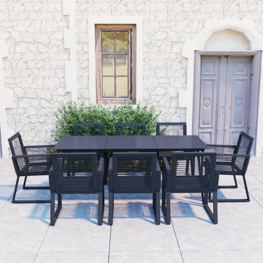 VidaXL set da pranzo PVC  