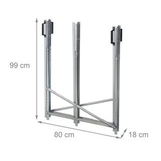 B2X Supporto per sega pieghevole in metallo  