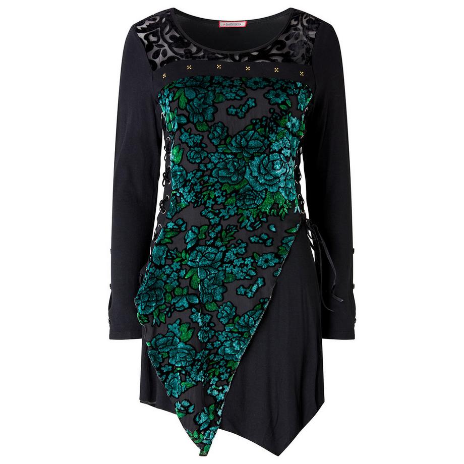 Joe Browns Tunica in jersey devoré  