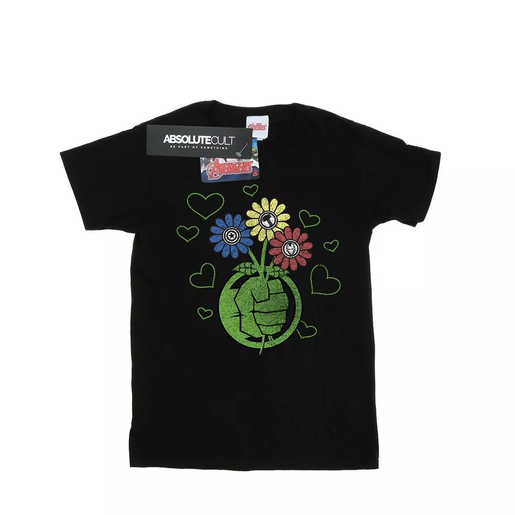 MARVEL - TShirt, für Damen, Schwarz, Größe S