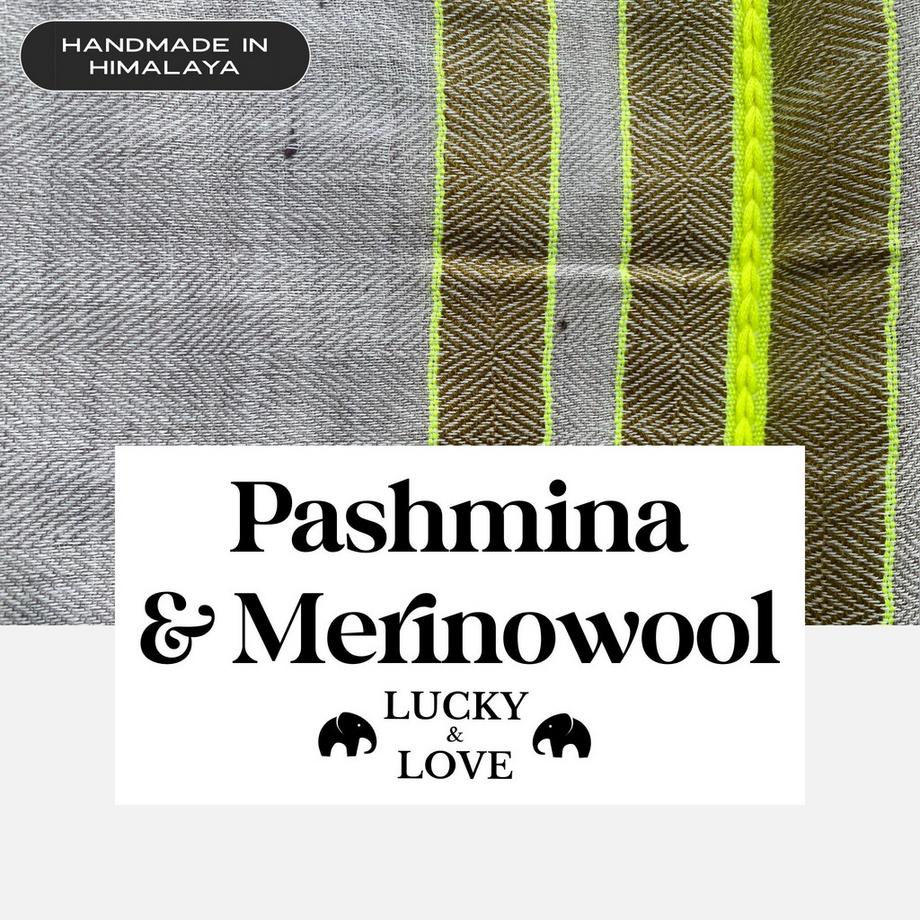 LUCKY & LOVE  Écharpe pashmina & mérinos Alaknanda 