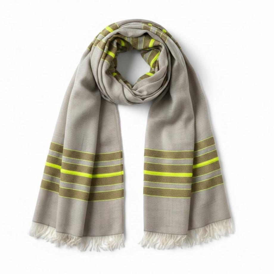 Écharpe pashmina & mérinos Alaknanda