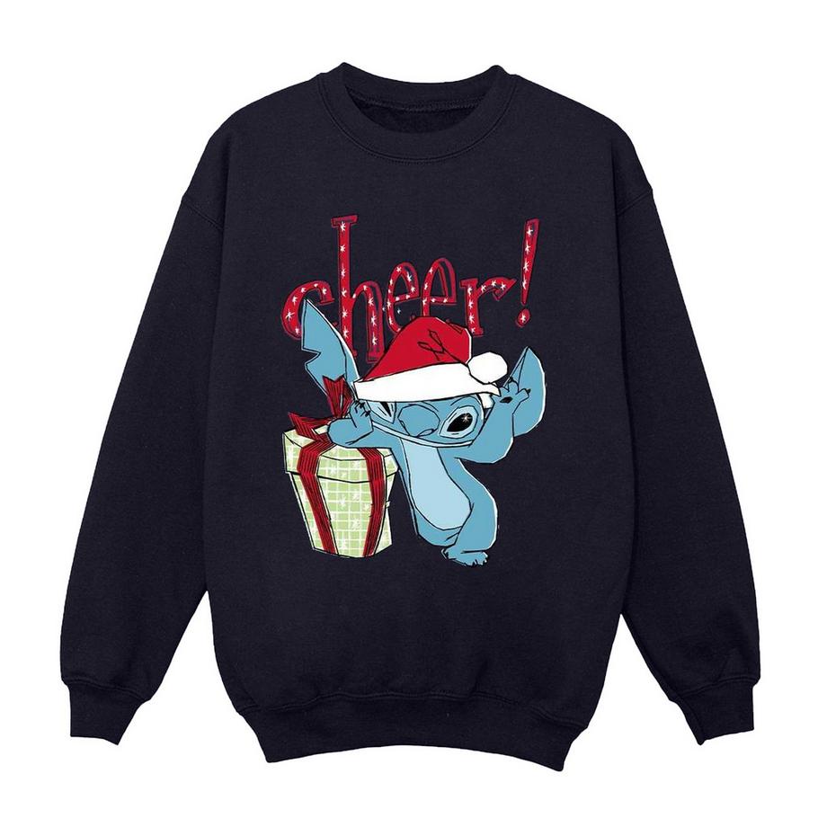 Disney Stitch Christmas Cheer Felpa Girocollo  