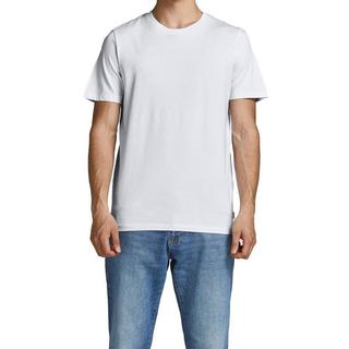 JACK & JONES  T-Shirt  5er Pack Bequem sitzend-JJEORGANIC BASIC TEE O-NECK 5PK 