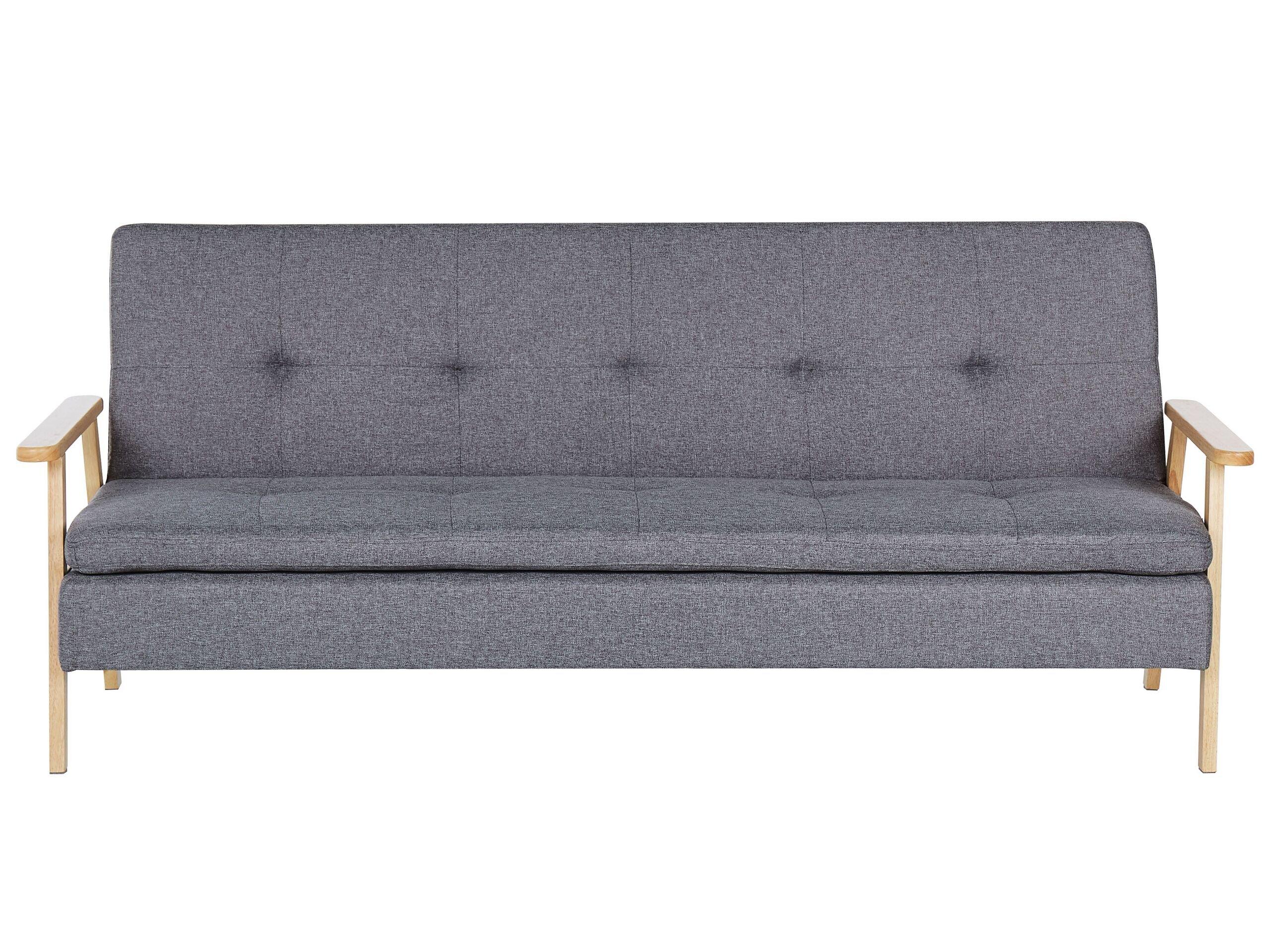 Beliani Schlafsofa aus Polyester Retro TJORN  