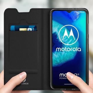 DuxDucis  Klapphülle Moto G8 Power Lite Schwarz 