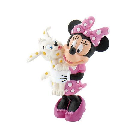 BULLYLAND  Comic World Minnie Mouse mit Hündchen 