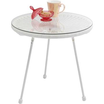 Table d'appoint Acapulco blanc