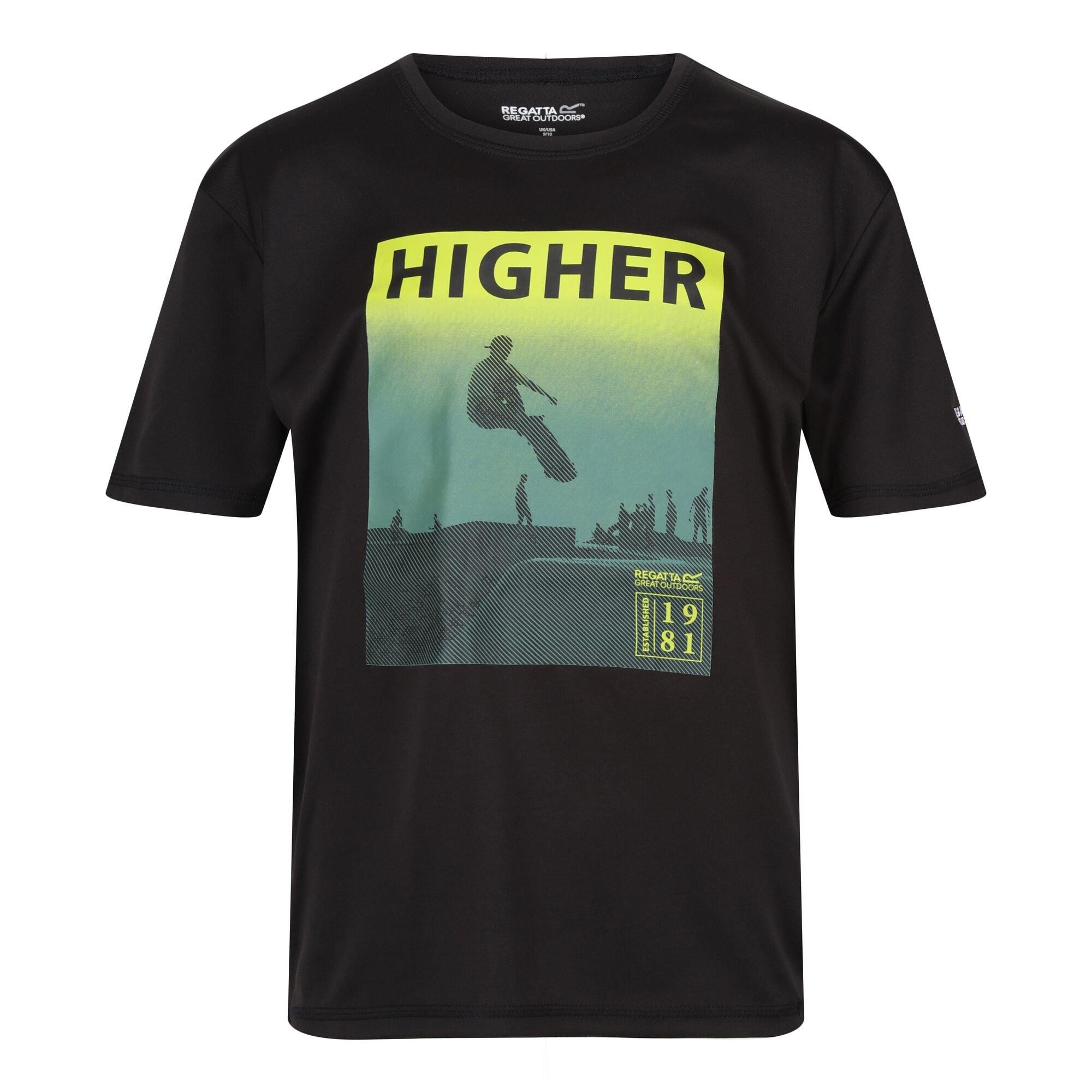 Image of Alvarado Vii Tshirt Jungen Schwarz 140