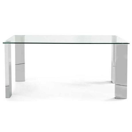 mutoni Table à manger New Arley acier 160x90  