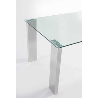 mutoni Table à manger New Arley acier 160x90  