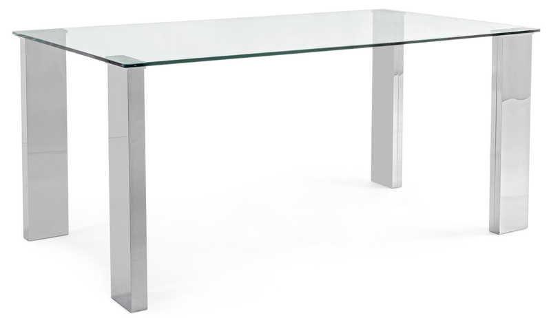 mutoni Table à manger New Arley acier 160x90  