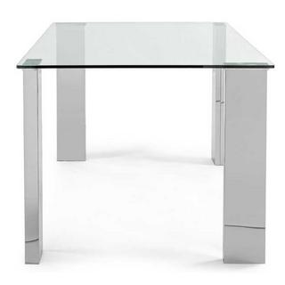 mutoni Table à manger New Arley acier 160x90  