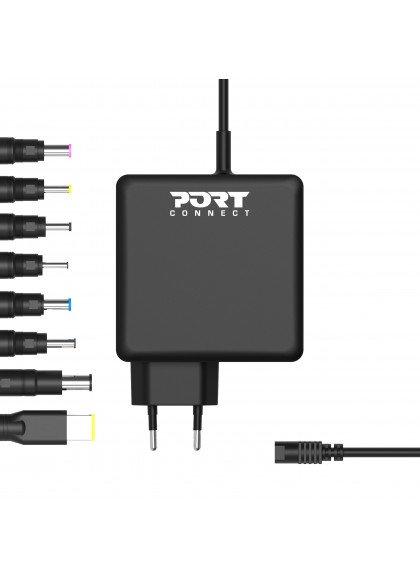 Port Designs  900093B-EU Caricabatterie per dispositivi mobili Computer portatile, Universale Nero AC Interno 