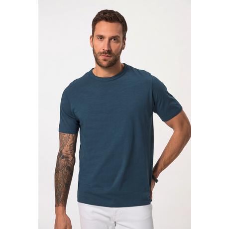 JP1880  T-shirt con mezze maniche, ricamo e cotone biologico certificato dal GOTS 