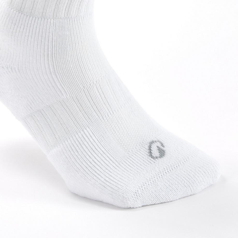 DECATHLON Strapazierfähige Baumwoll Tennissocken 3er Pack  