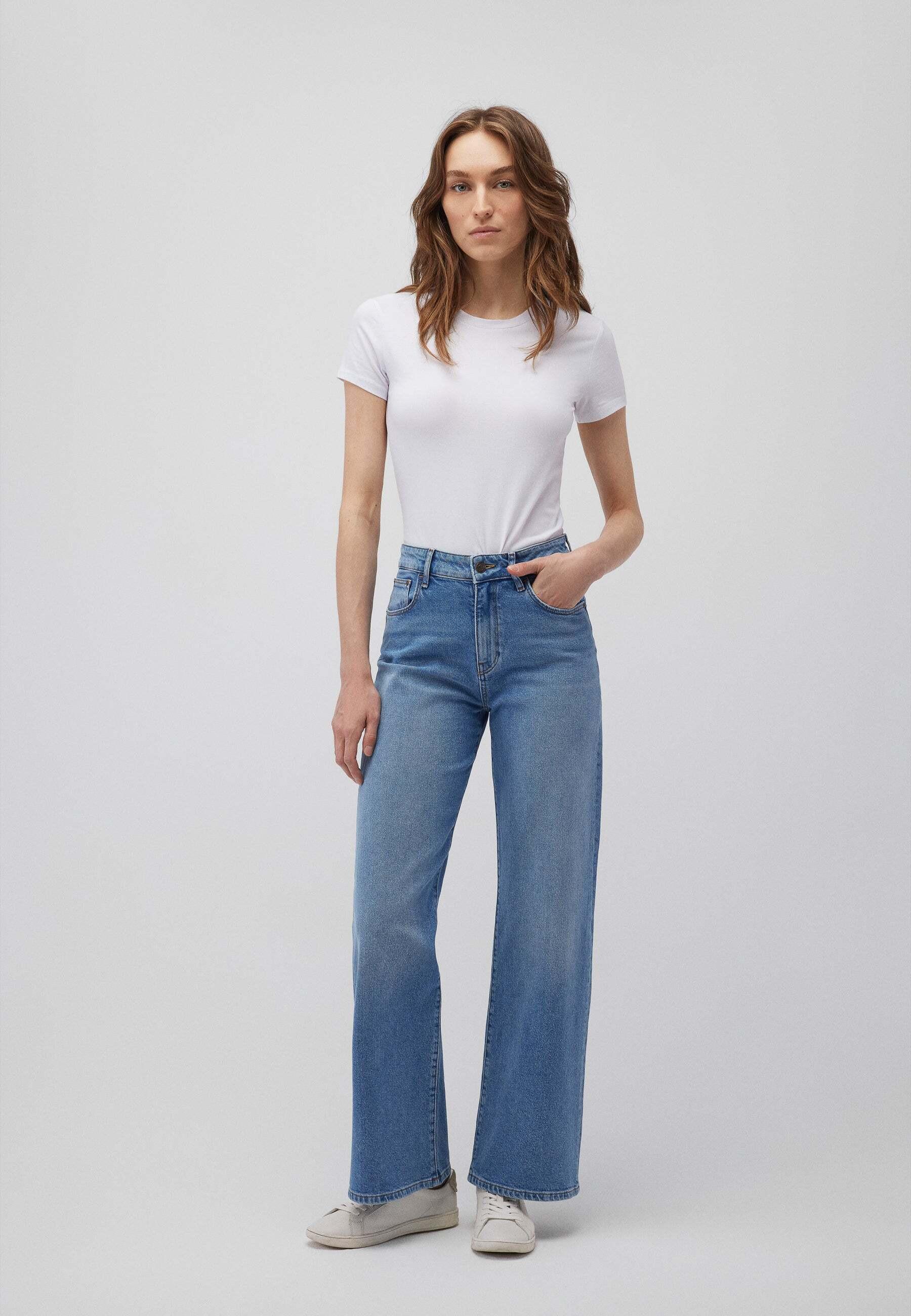 Mavi Malibu Loose Wide Leg Jeans  