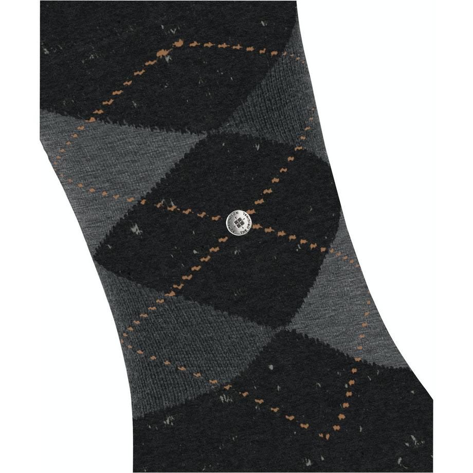 Burlington Dundee Rautenmuster Socken  