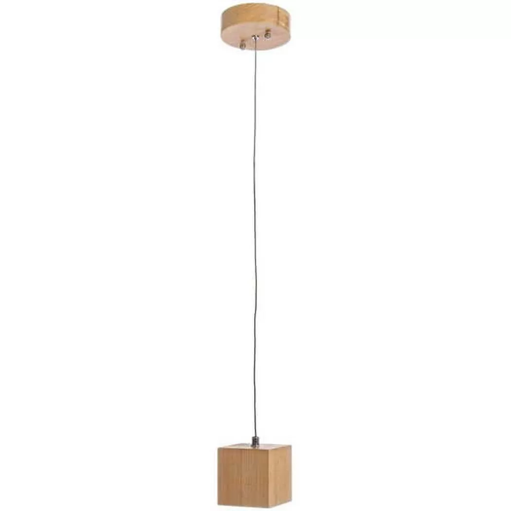 mutoni – Hängeleuchte LED Arese Holz, One Size