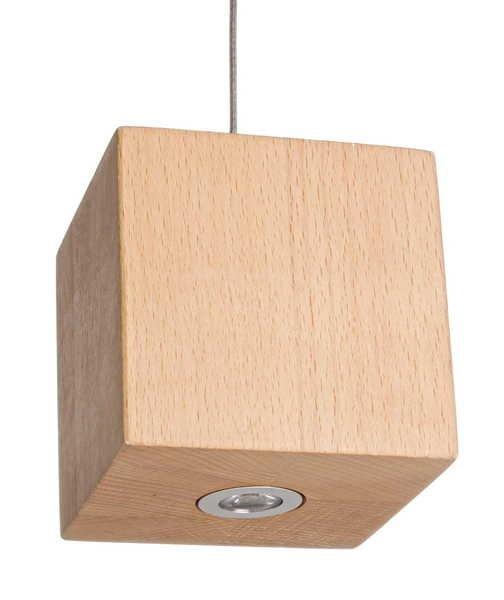 mutoni Lampada a sospensione a LED in legno di Arese  