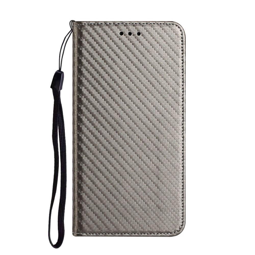 Cover-Discount  Galaxy S23 Ultra - Carbon Look Flip Case Hülle 