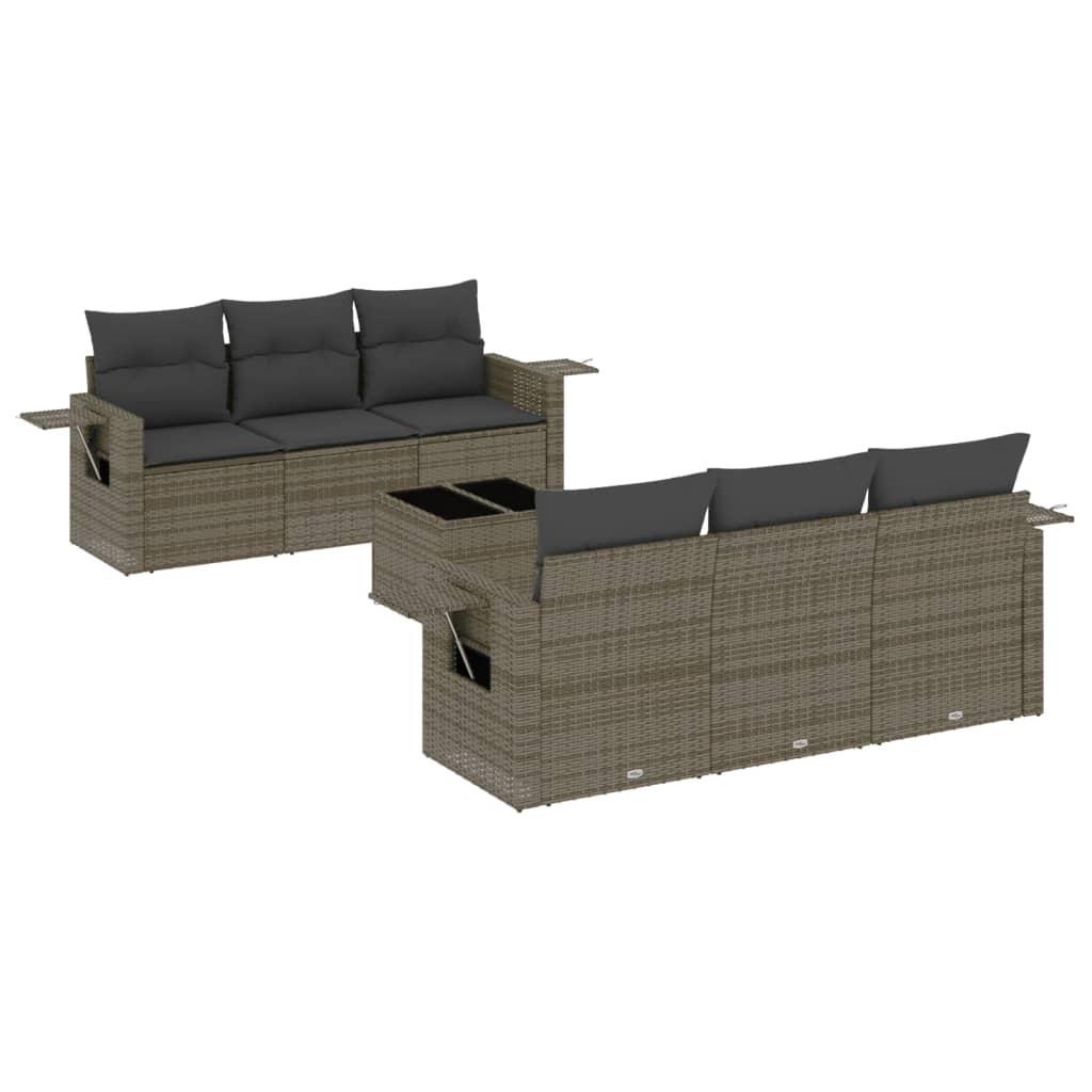 VidaXL Garten sofagarnitur poly-rattan  