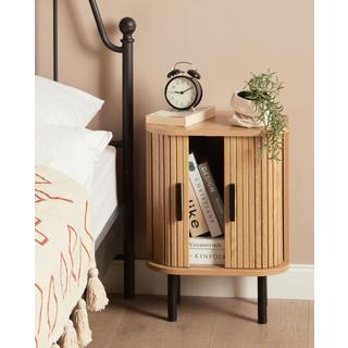 Beliani Table de chevet en MDF Rétro BRADLEY  