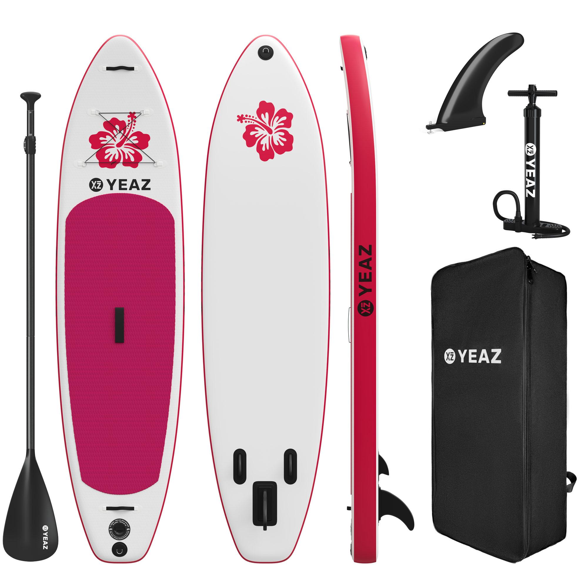 YEAZ  NAPUA (EXOTRACE) SUP-Board mit Paddel, Pumpe und Rucksack 