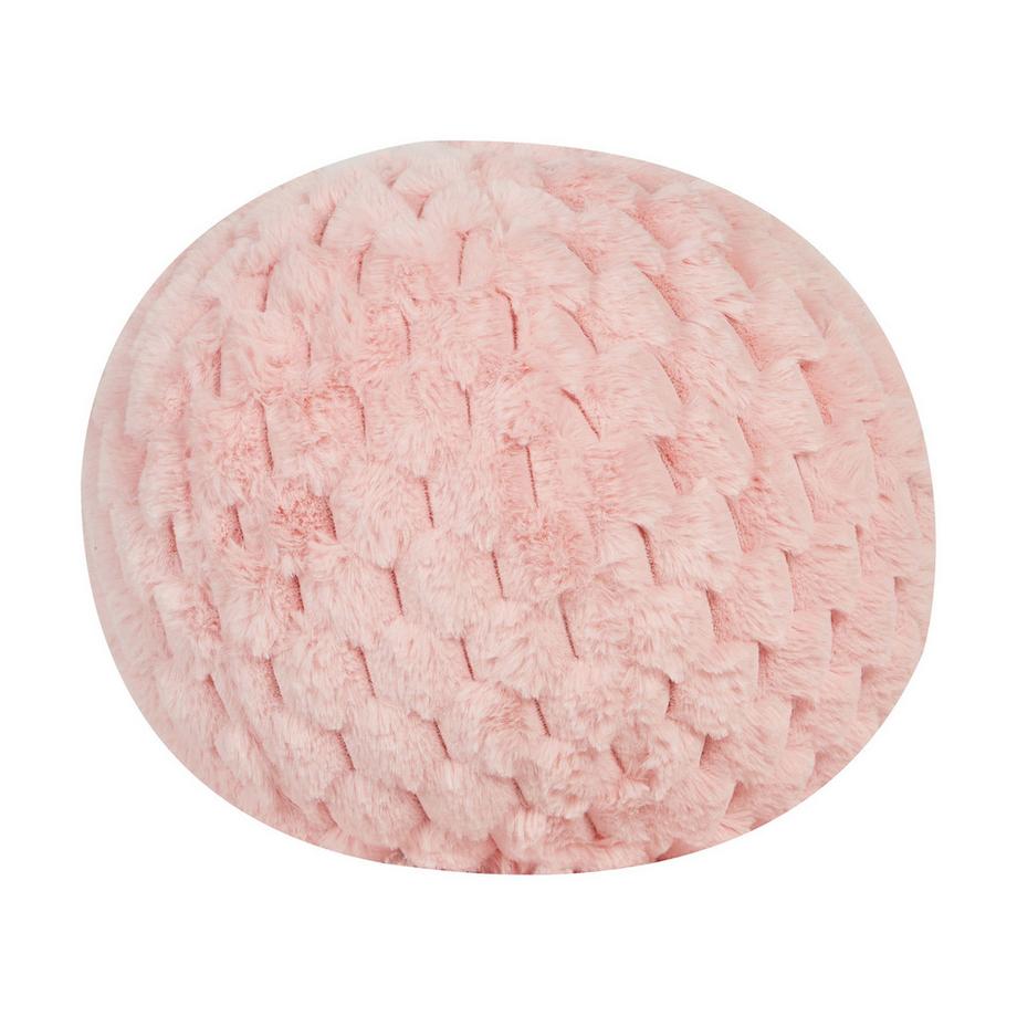 Beliani Dekokissen aus Webpelz Modern ROSEA  