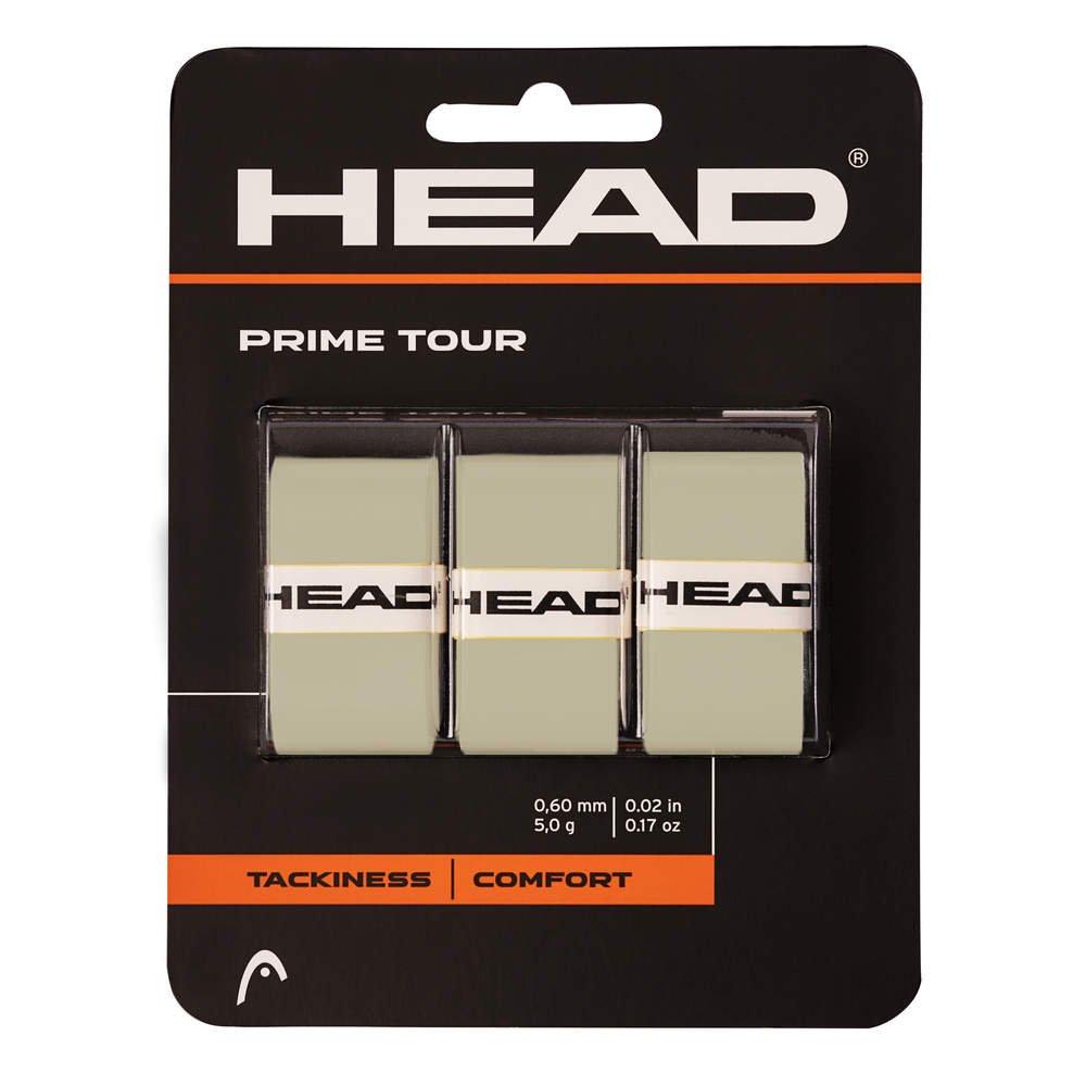Head  Prime Tour Overgrip 3-pack gris 