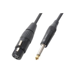 Skytronic  Skytronic CX40-3 Audio-Kabel 3 m XLR (3-pin) 6.35mm Schwarz 