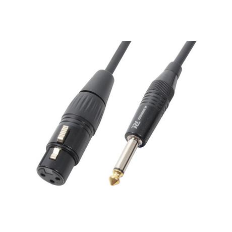 PD-Connex  CX40-3 XLR 3 Pole, female - Klinke 6,3mm, male 3 m 