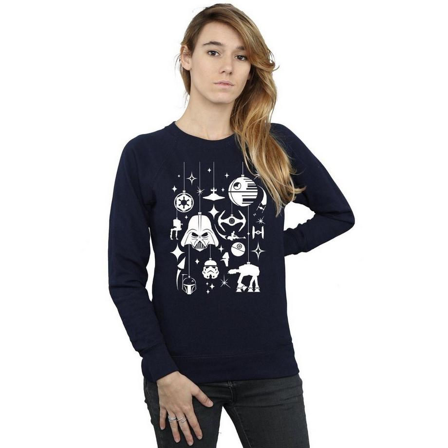 STAR WARS Star Wars Christmas Icons Sweatshirt Coupe Ajustée  
