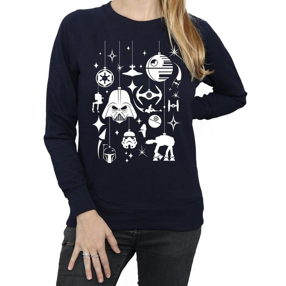 STAR WARS Star Wars Christmas Icons Sweatshirt Coupe Ajustée  