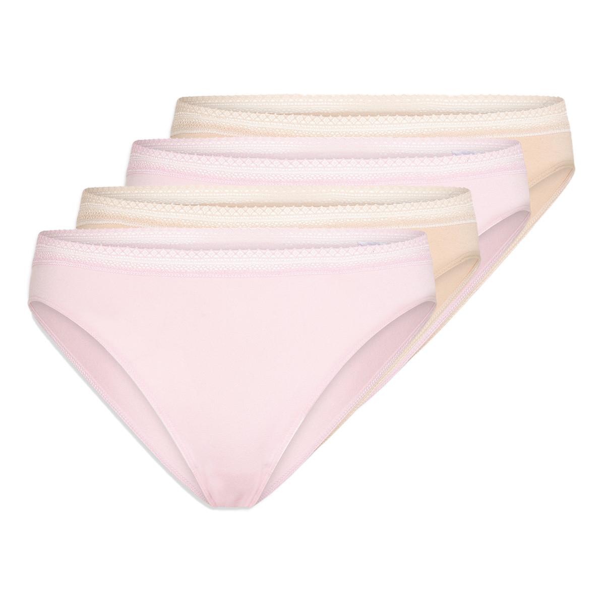 Schiesser  4er Pack Cotton Lace - Rio Slip 