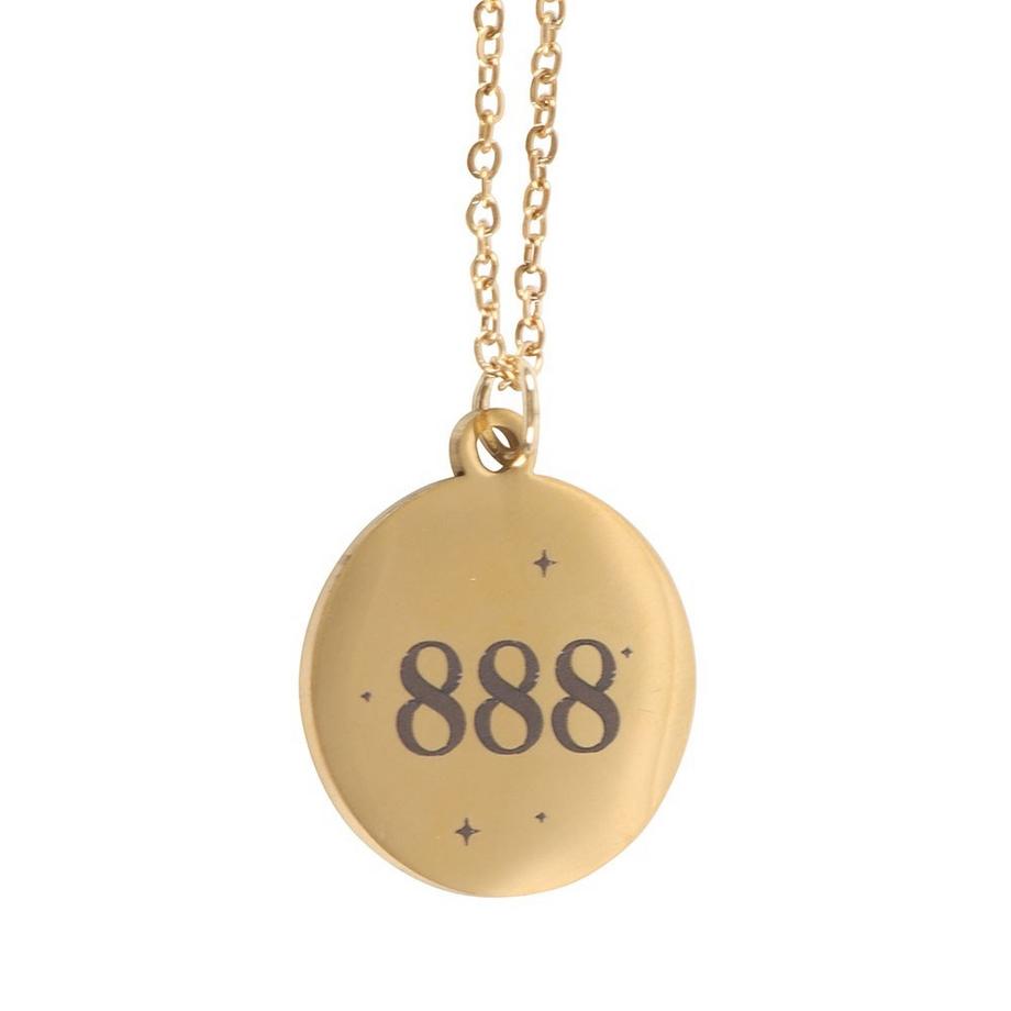 Something Different  888 Abundance Numero Di Angelo Collana 