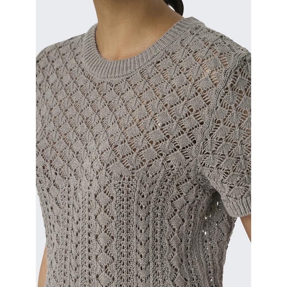ONLY Kurzarm Pullover Rundhalsausschnitt  