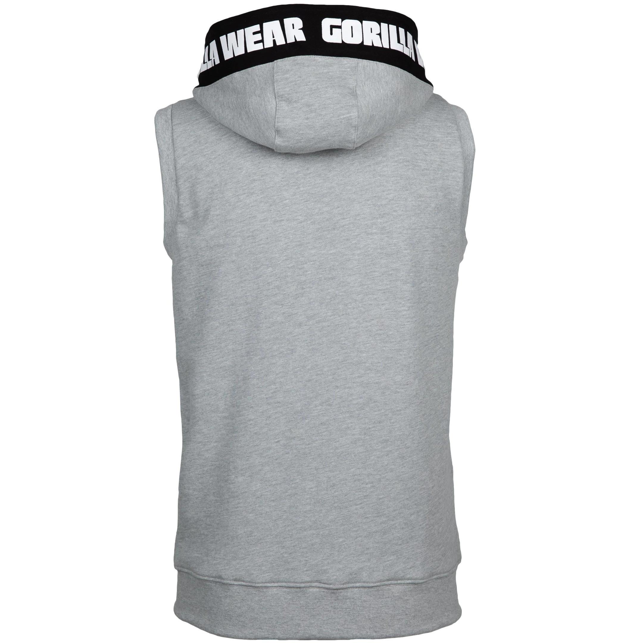 Gorilla Wear  felpa con cappuccio senza aniche ilwaukee 