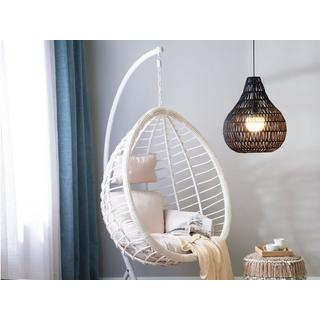 Beliani Lampe suspension en Corde en papier Boho MOLOPO  