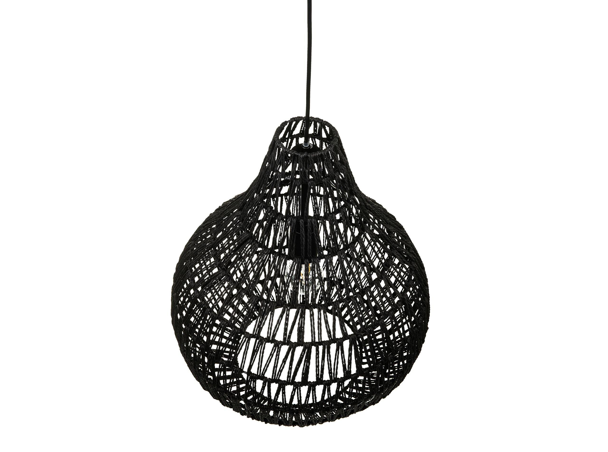 Beliani Lampe suspension en Corde en papier Boho MOLOPO  