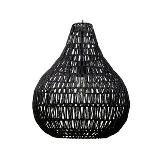 Beliani Lampe suspension en Corde en papier Boho MOLOPO  