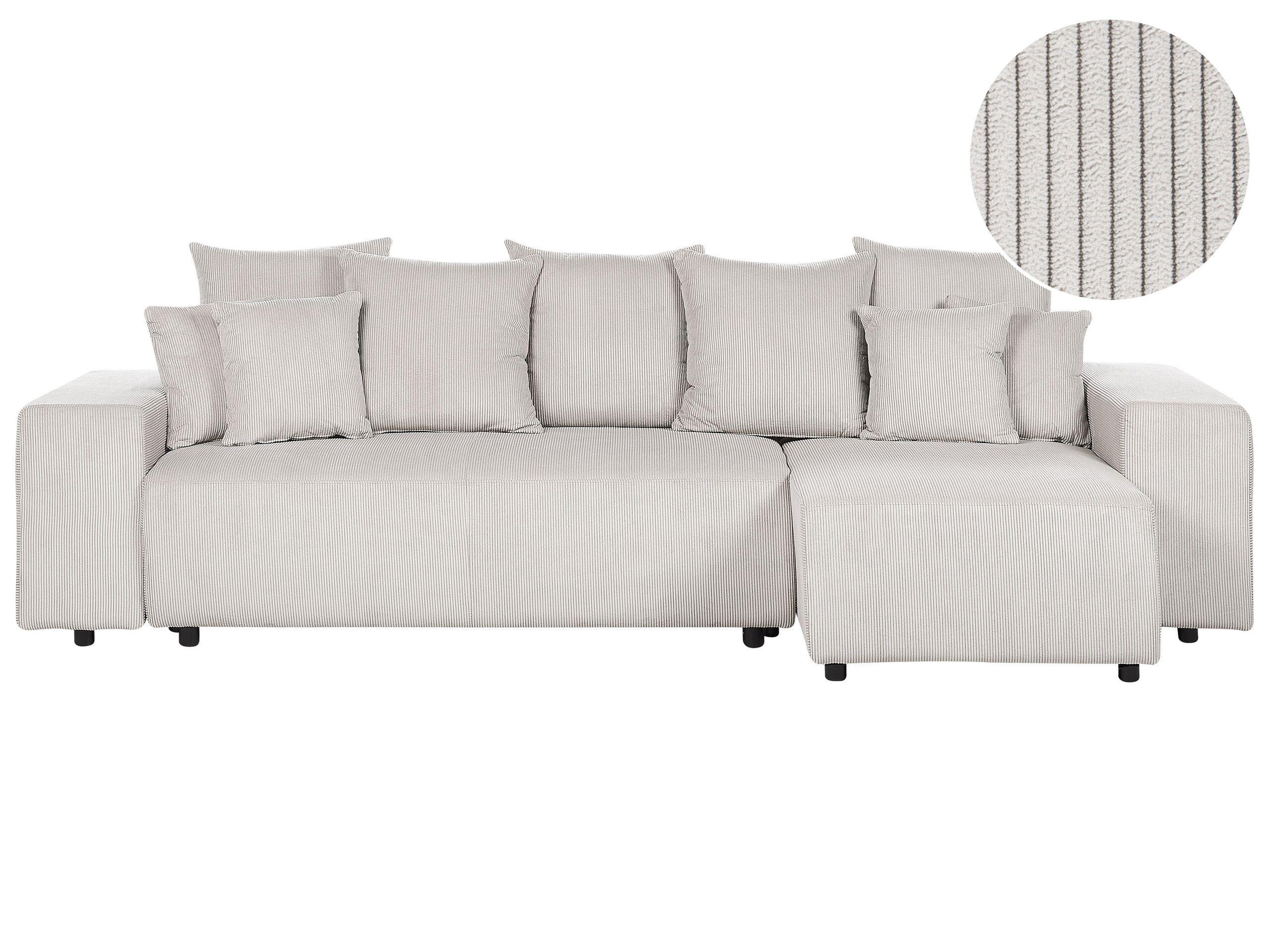 Image of Ecksofa aus Cord Modern LUSPA Ecksofa aus Cord Modern LUSPA
