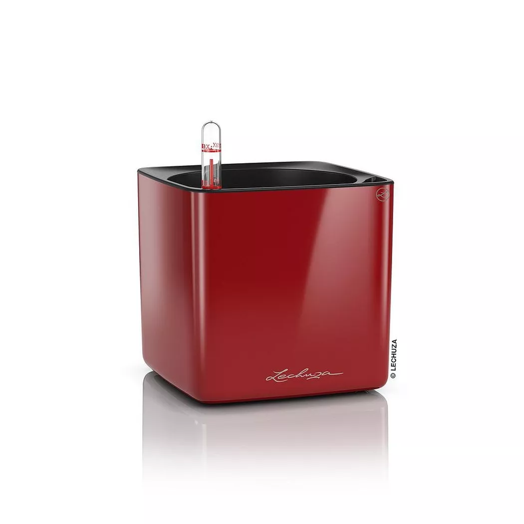 Blumentopf "Lechuza Blumentopf CUBE Glossy 16 W" Material: Polypropylen