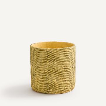 Cache-pot en grès H30 cm