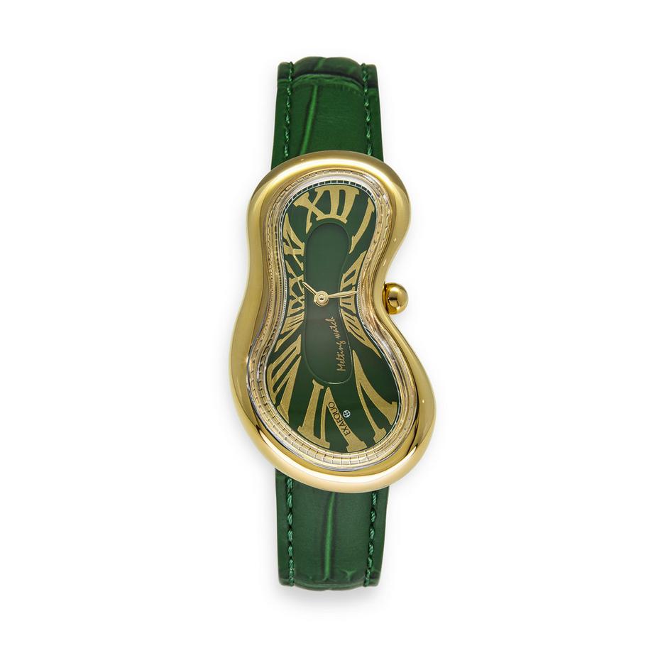 Exaequo  Classic Melting Uhr Edelstahluhr - PVD 